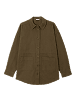 Long Sleeve Overshirt, Khaki, 6 - Image 4