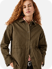 Long Sleeve Overshirt, Khaki, 6 - Image 2